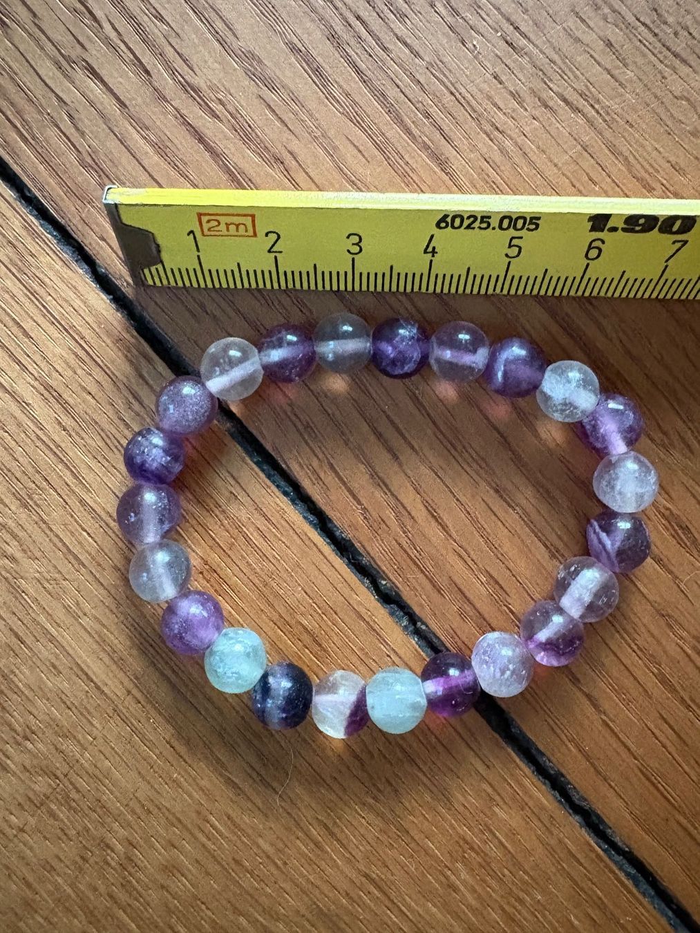 Armbänder & -reifen: Stein-Armband aus Amethyst (?) – Gebraucht aus Zürich von triangular 1