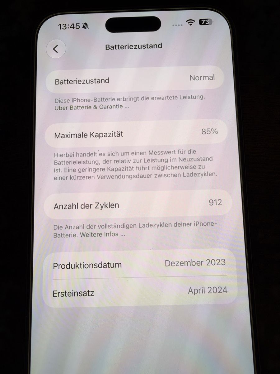 Apple Portables: iPhone 15 Pro Max 256GB Titanium – D'occasion à Aadorf par putzfeeconylinde888 8