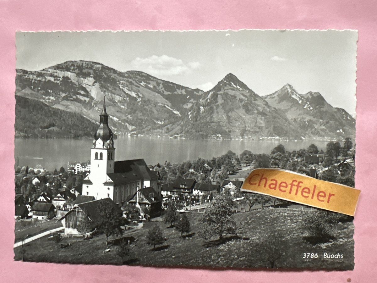 Cartoline postali: 1944. 3786 Buochs – Usato da Zürich venduto da Chaeffeler