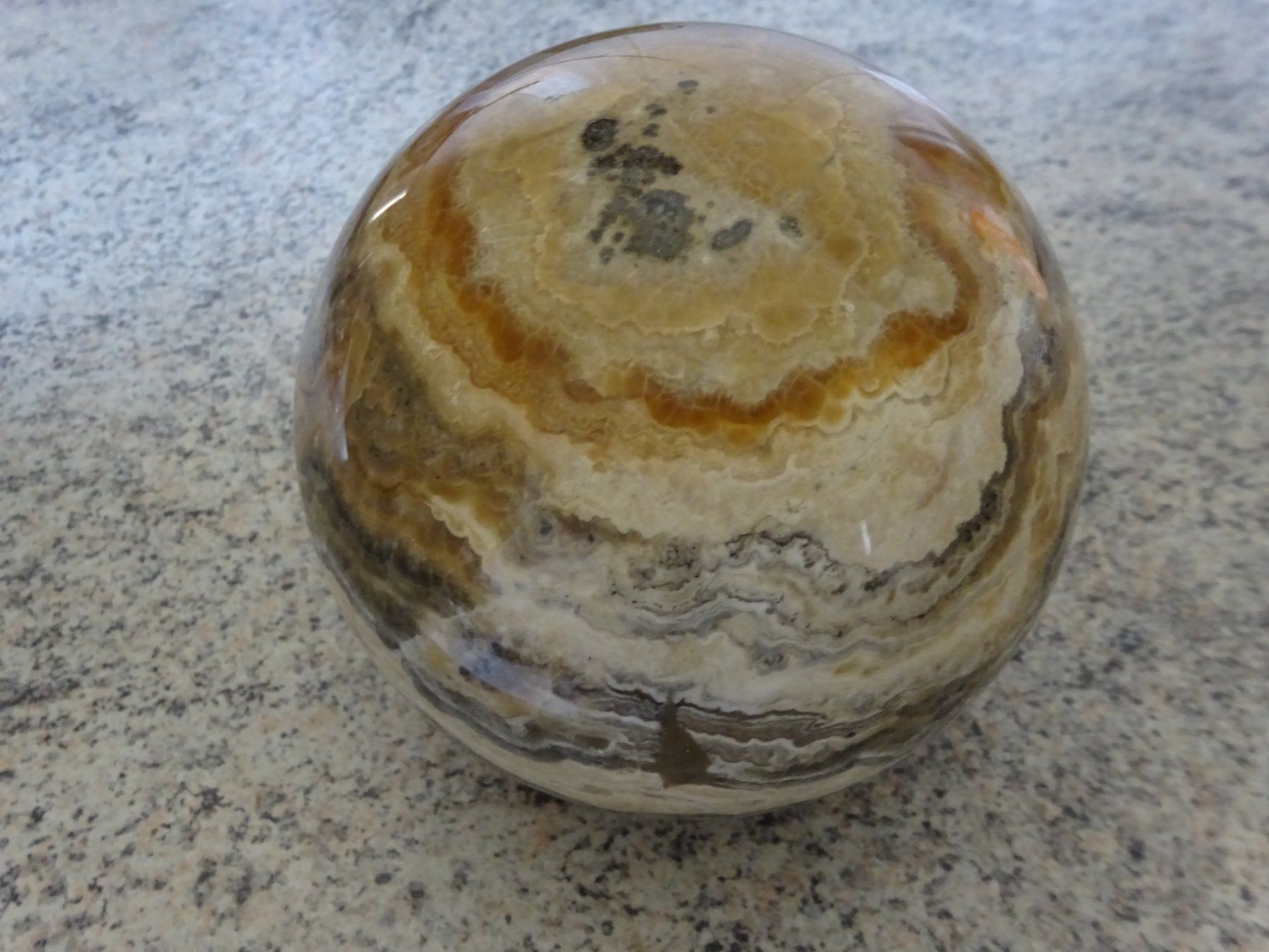 Mineralien & Heilsteine: Grosse Mineralien Steinkugel / 2500 Gramm – Gebraucht aus Esslingen von eintagammeer 5