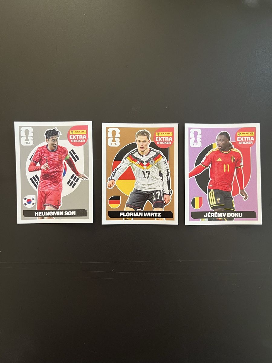 Panini Sammelbilder & Trading cards: 3x Panini Extra Sticker (Silber, Bronze, Violet) – Neu (gemäss Beschreibung) aus Basel von janparpart