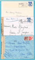 5 Zensurbriefe 1941-1948 ! Ab Fr.1!