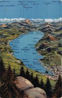 VOGELSCHAU: Lac Léman, vers 1910-15