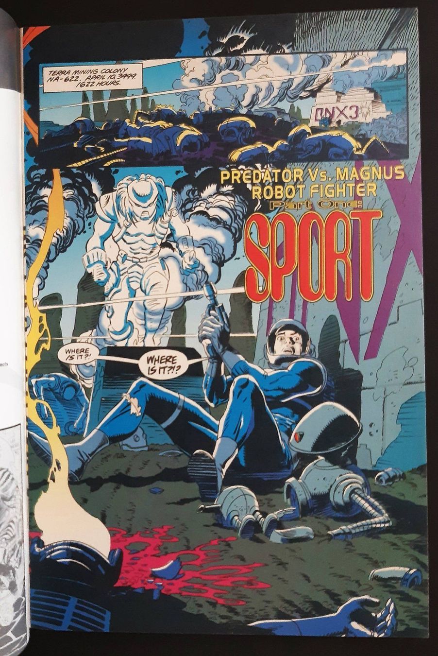 Fumetti: PREDATOR VS MAGNUS ROBOT FIGHTER 1-2 COMPLETE SERIE DH 1992 – Usato da Lugano venduto da YouWantUS 2