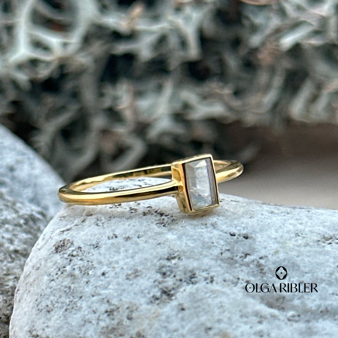 Olga Ribler Anelli: Mondstein Ring Silber filigran Grösse 56 – Nuovo (secondo la descrizione) da Luzern venduto da Schmuckoutlet 4
