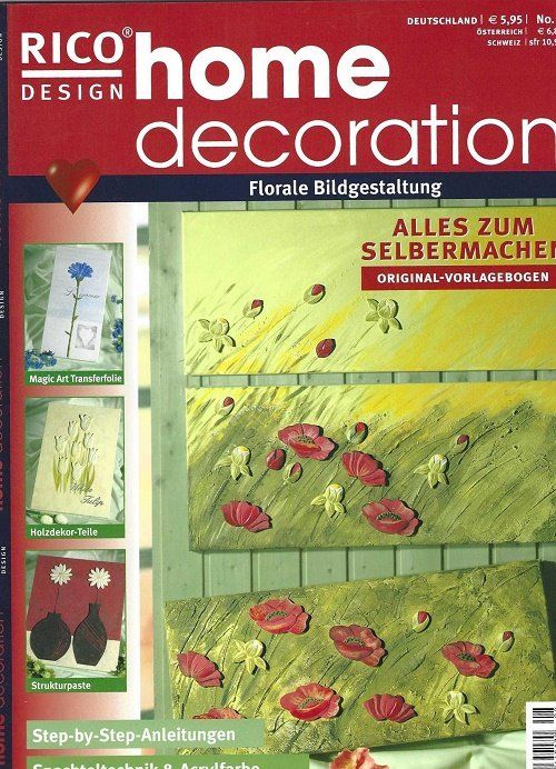 Riviste & Magazine: Rico Design home decoration – Usato da Schlatt TG venduto da annesbuecher