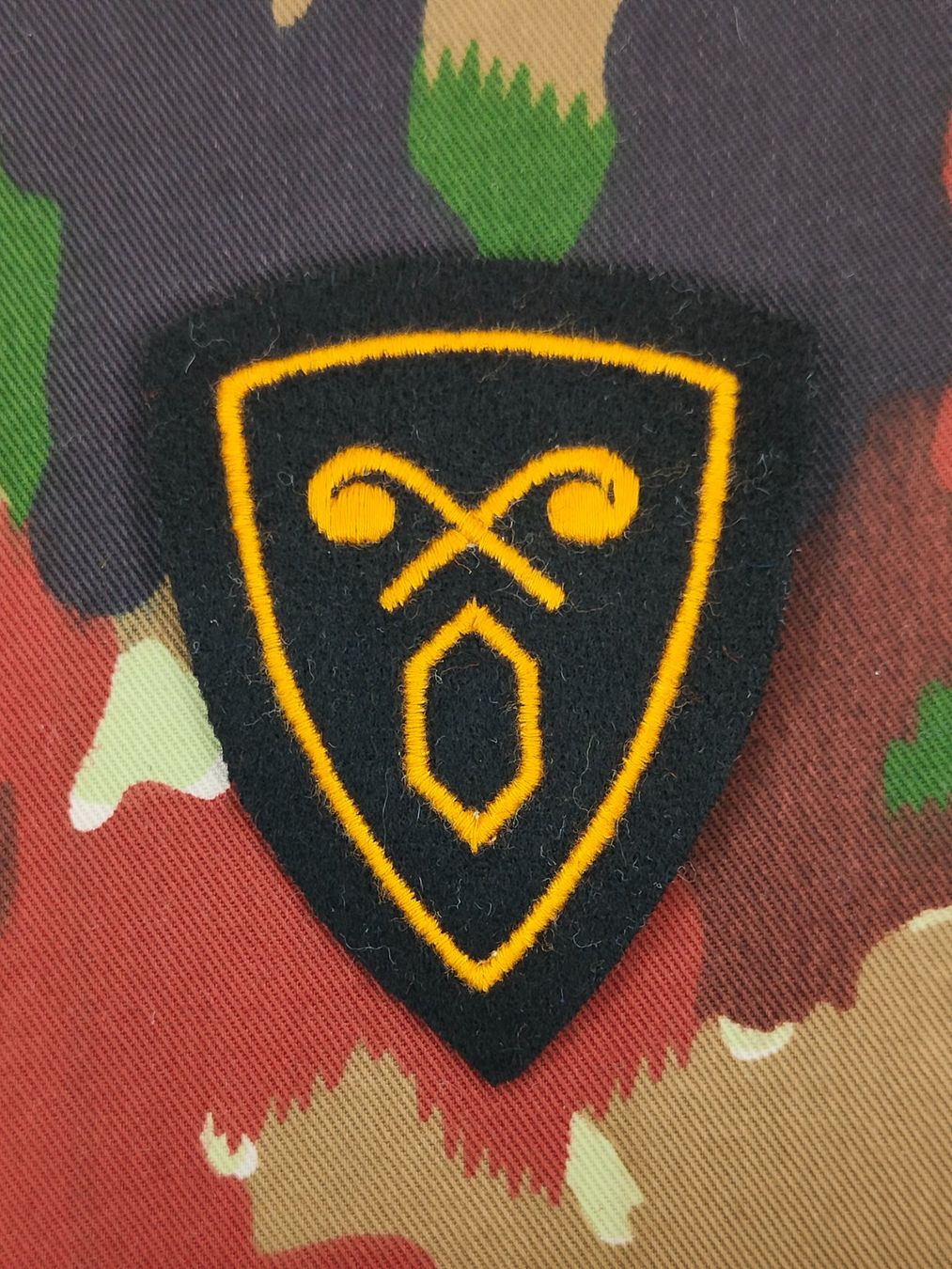 Schweizer Armee Placchette & Badge: Funktionsabzeichen Gastrupp Ord. 1949, Variante 2 – Usato da Bauma venduto da SwissMilitaria