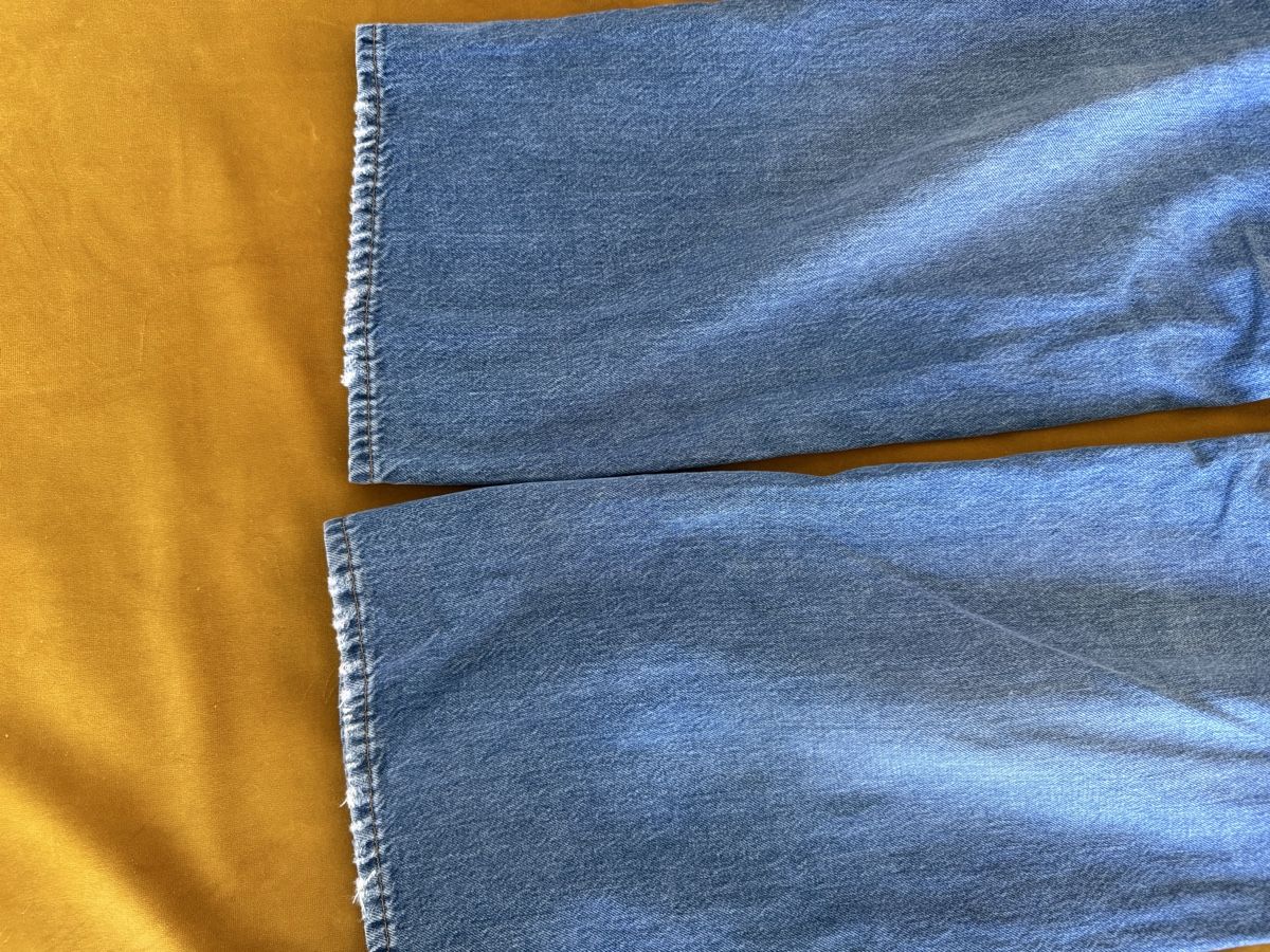 Jeans: Closed Wide Leg Jeans Distressed Size 3 – Usato da Richterswil venduto da Ancyk 5