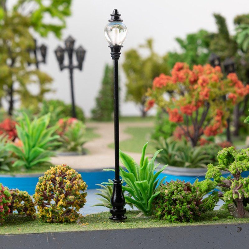 Modellini di ferrovie: LED-Miniatur Strasse Lichter 85mm. Peitschenleuchte – Nuovo e nell'imballaggio originale da Uerkheim venduto da Kaufoption 2