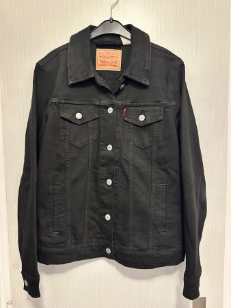 Levi Strauss Jeansjacke schwarz Grösse M