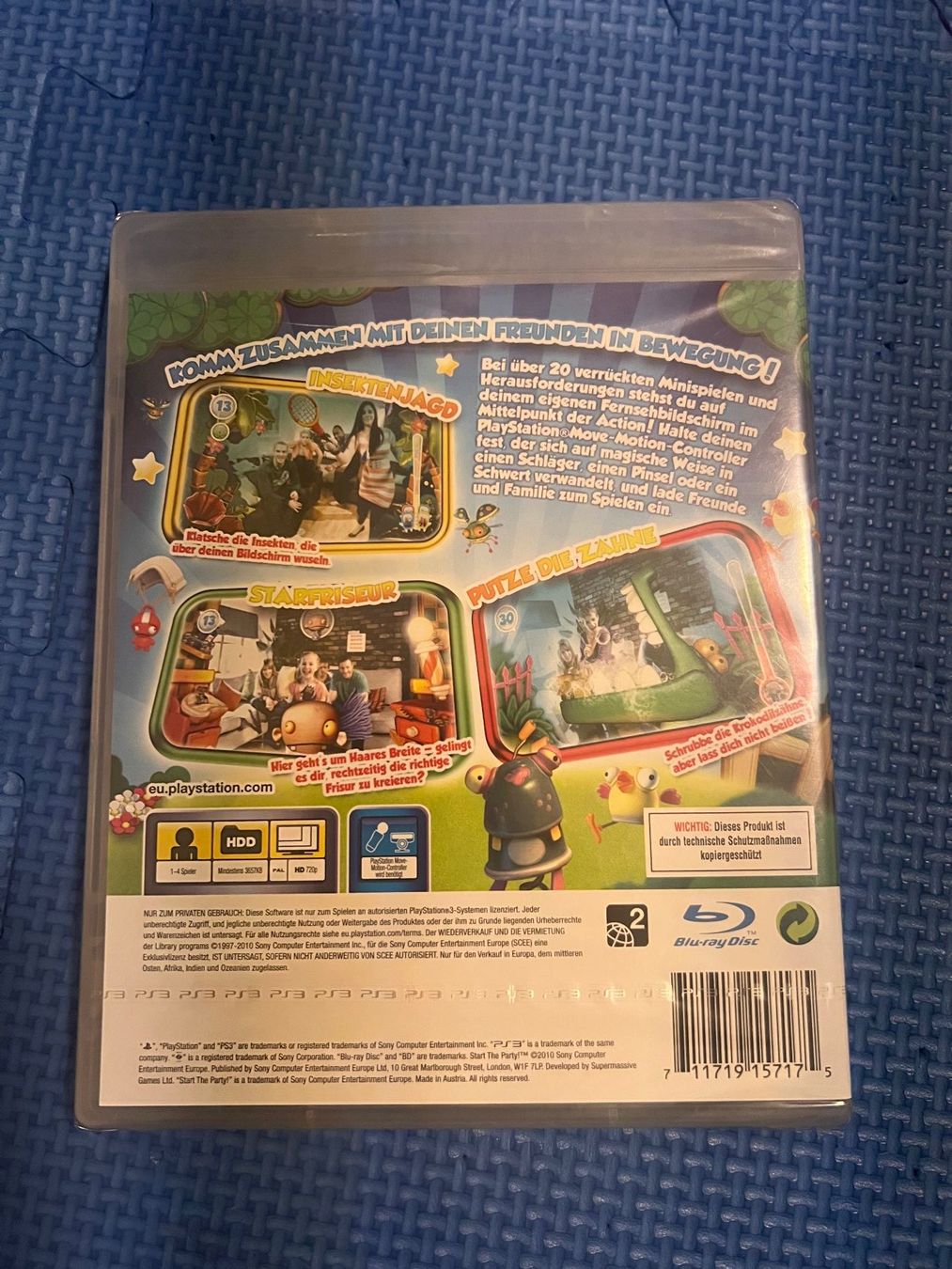Sony Giochi: Start the Party sealed neu Playstation 3 PS3 – Nuovo e nell'imballaggio originale da Gossau SG venduto da schlitzerdemon 1