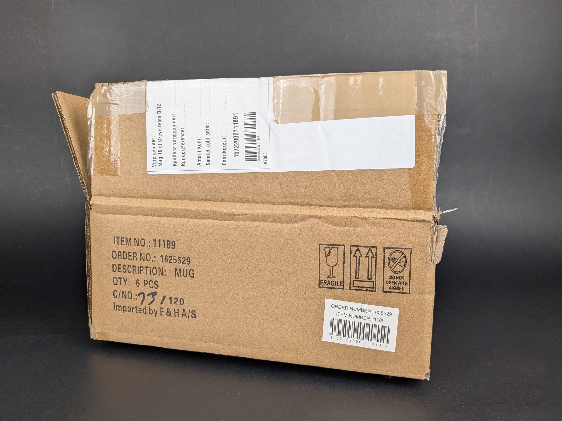 Tazze: BITZ Kaffeetassen (6x190ml) – Nuovo (secondo la descrizione) da Dintikon venduto da Restwert_Dintikon 6