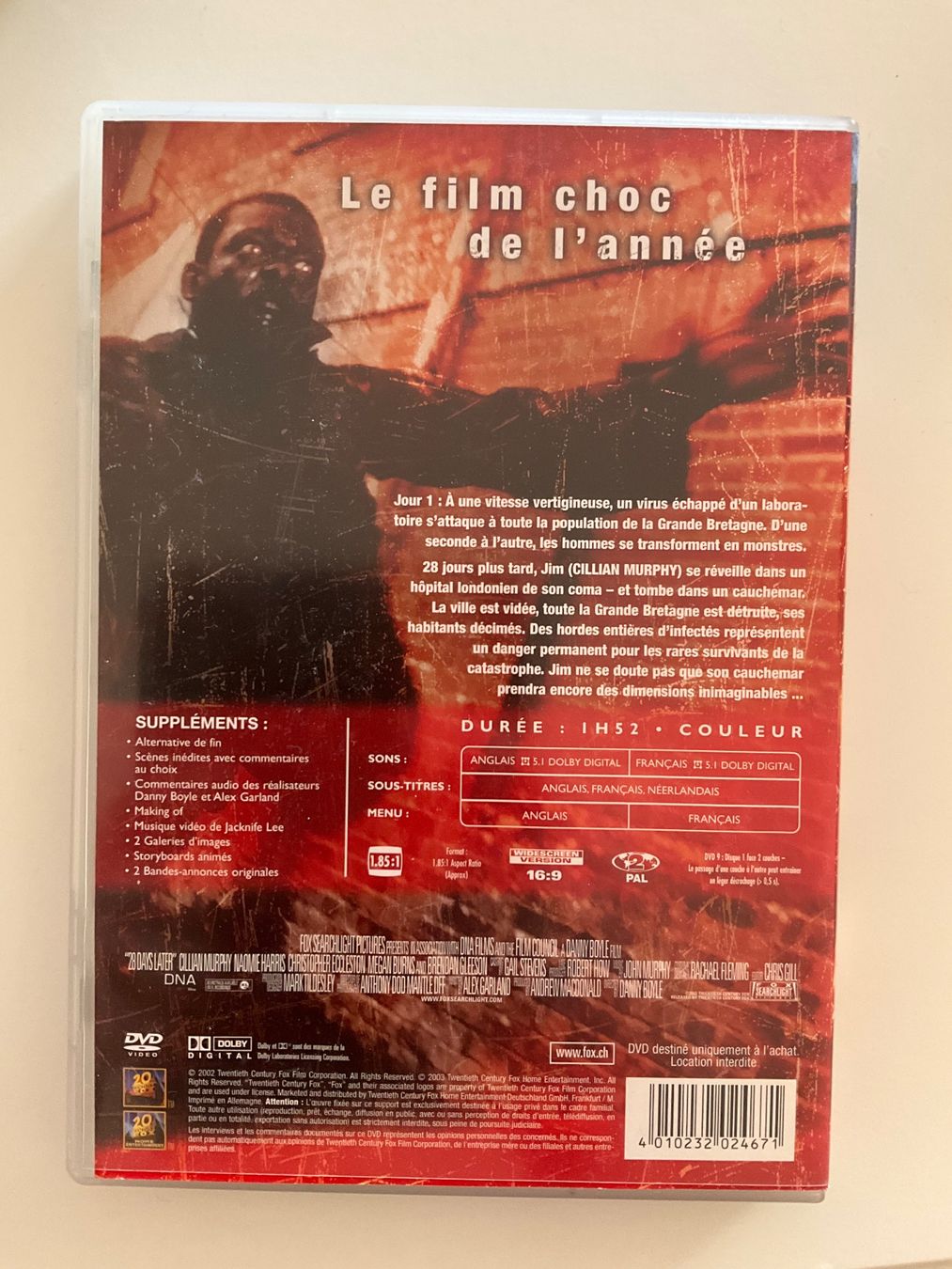 Alle DVDs: DVD 28 Jours Plus Tard – Gebraucht aus Veyrier von Deniro2 1
