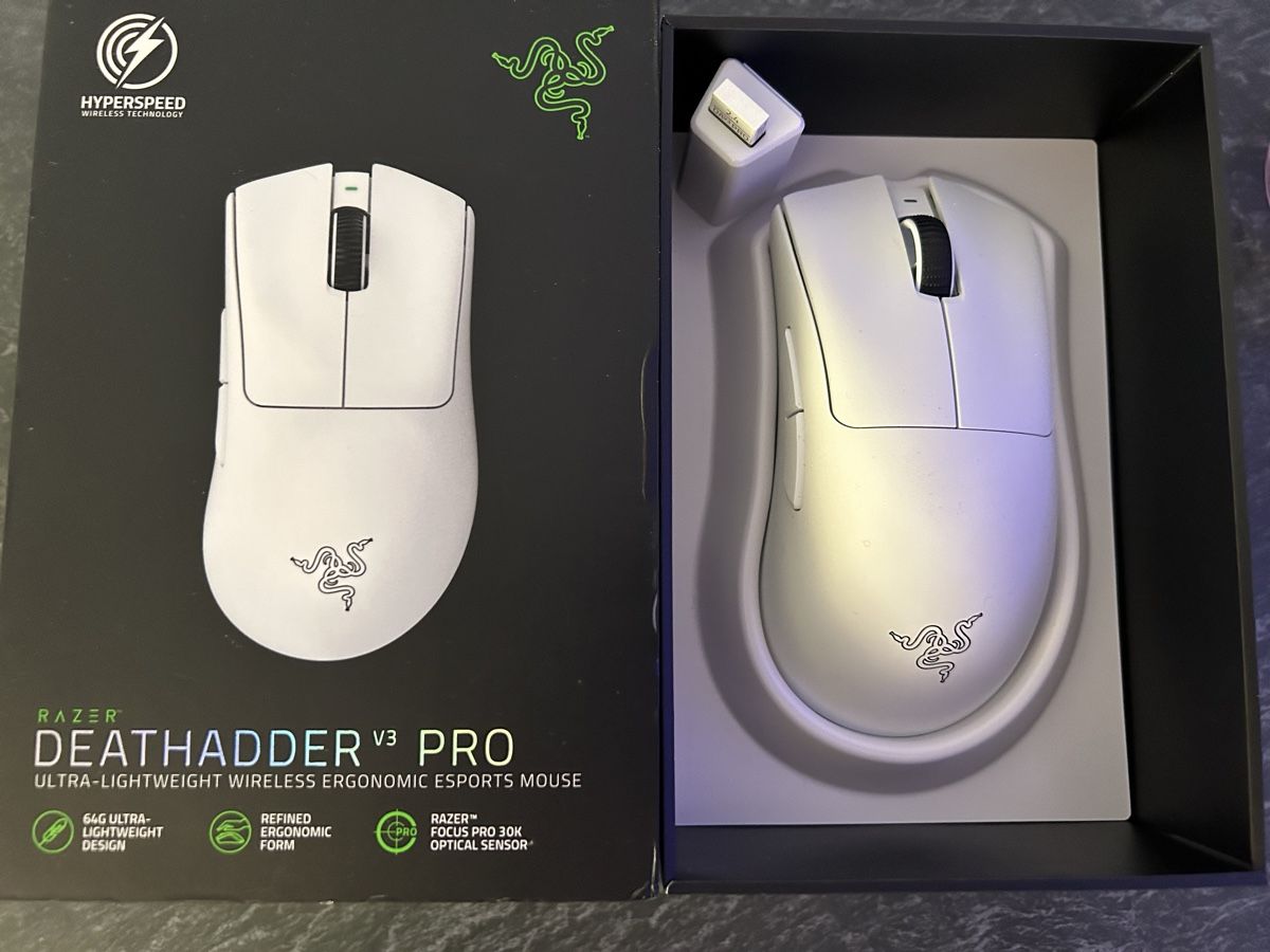 Razer Maus: Razer Deathadder V3 Pro – Neu (gemäss Beschreibung) aus Moosseedorf von Slowwdown