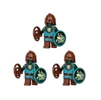 3x idea229 Kraken Warrior Male LEGO (NEU)