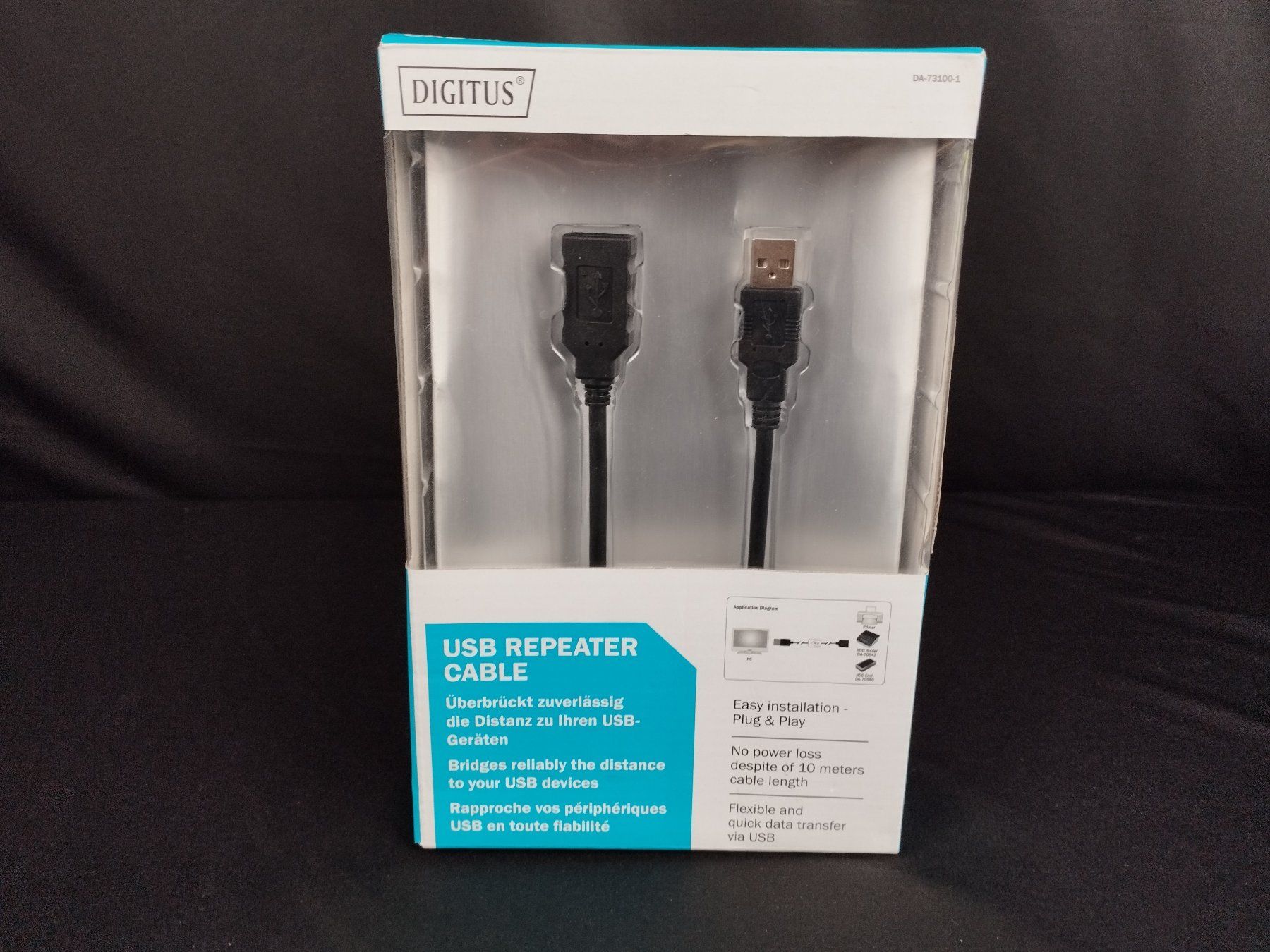 Digitec Cavi: DIGITUS USB Repeater Cable – Nuovo e nell'imballaggio originale da Schübelbach venduto da Restwert_Schubelbach