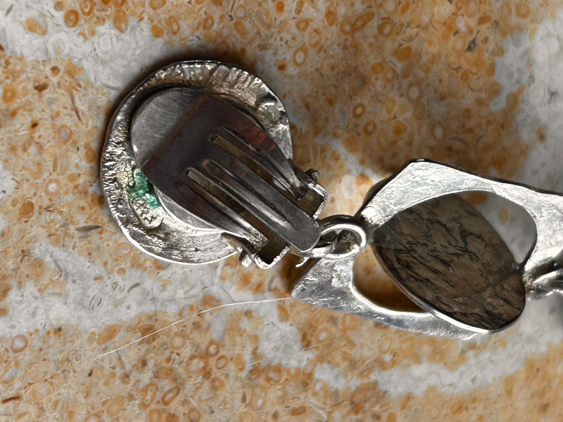 Boucles d'oreille: Silber Ohrhänger Unikat Handarbeit Design modern – D'occasion à Dittingen par Bellevista 4