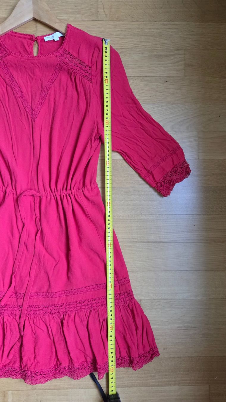 Maje Vestiti: Maje Kleid mit Spitze Rot – Usato da Fislisbach venduto da Maieriisli25 6
