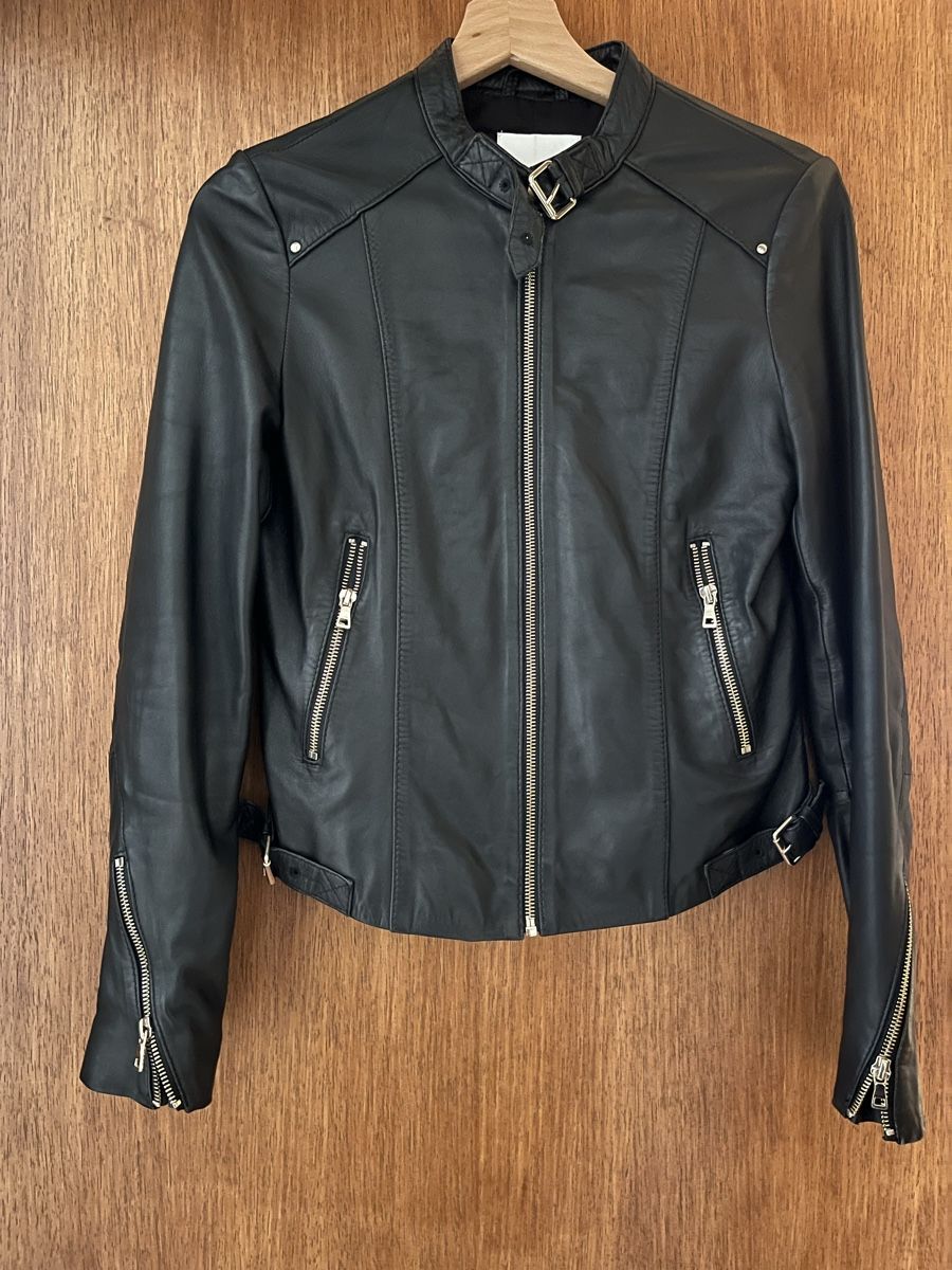 Mango Vestes: MANGO Echte Lederjacke Grösse XS – Neuf (Voir description) à Ponte Capriasca par Kristine87
