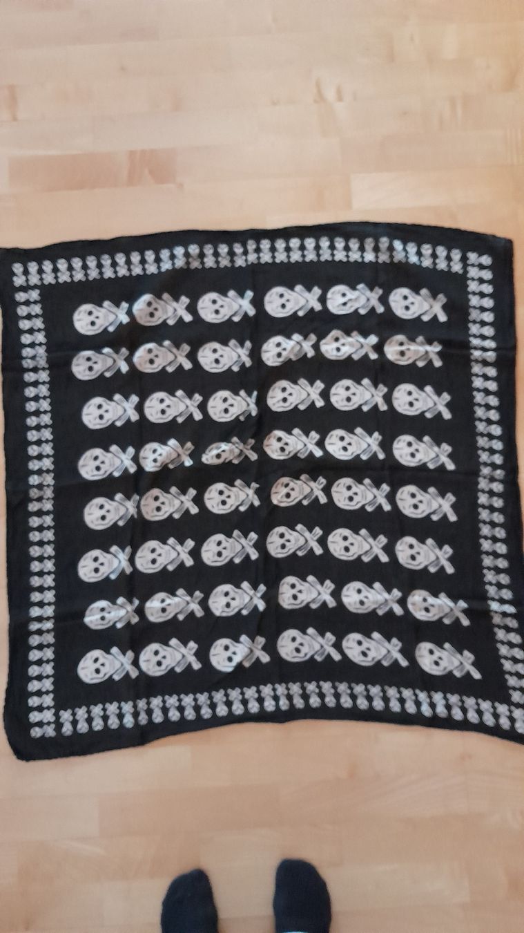 Foulard & Sciarpe: Halstuch, Totenkopf – Usato da Innerthal venduto da System_of_a_down 1