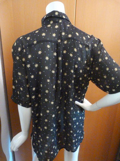 Camicette: Chiffonbluse, Gr. 38, schwarz-beige % – Usato da Nunningen venduto da Fashion-Ave51 2
