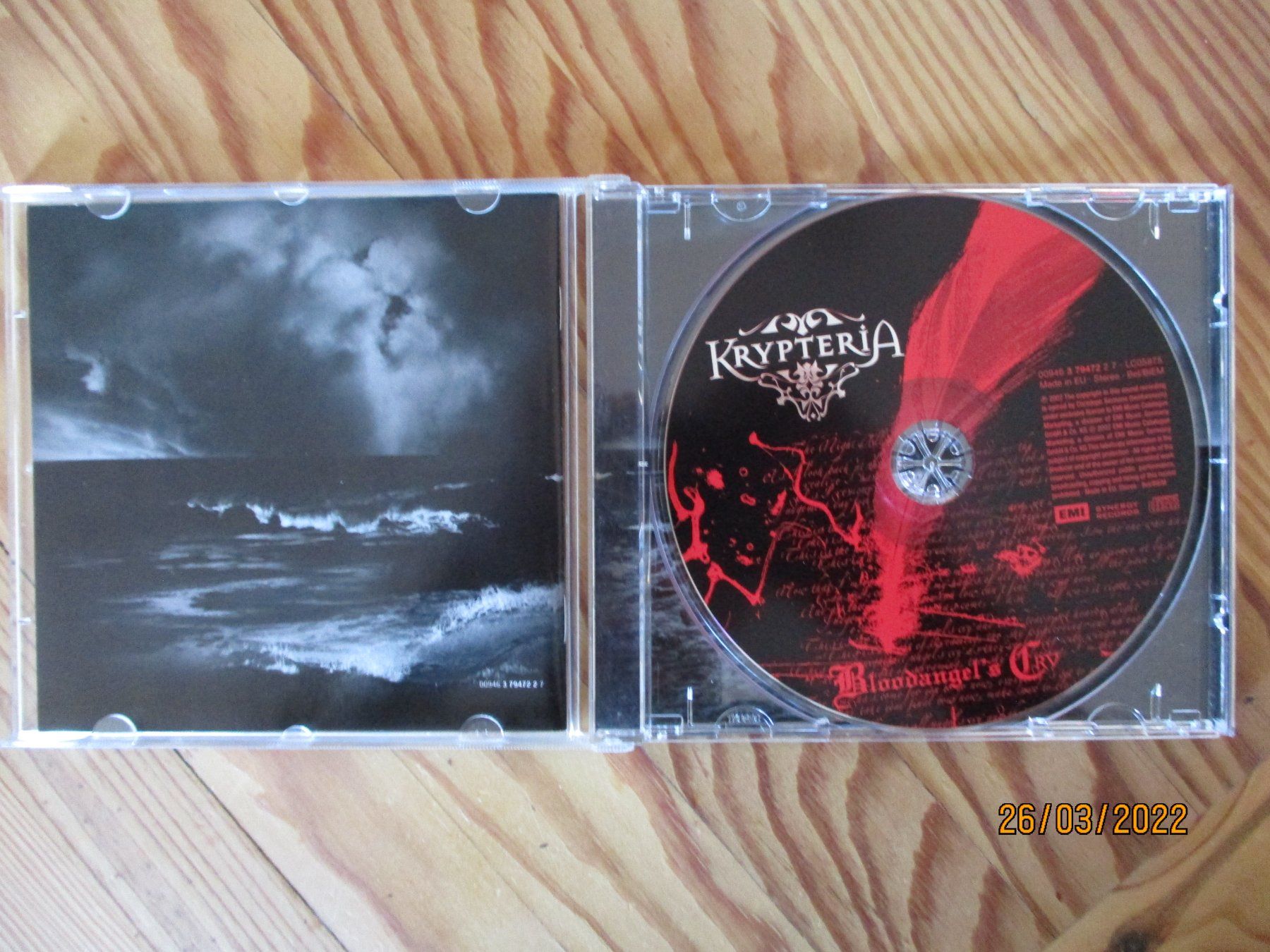 CDs: Krypteria --  Bloodangel's Cry – Gebraucht aus Liestal von Disc-Point 1