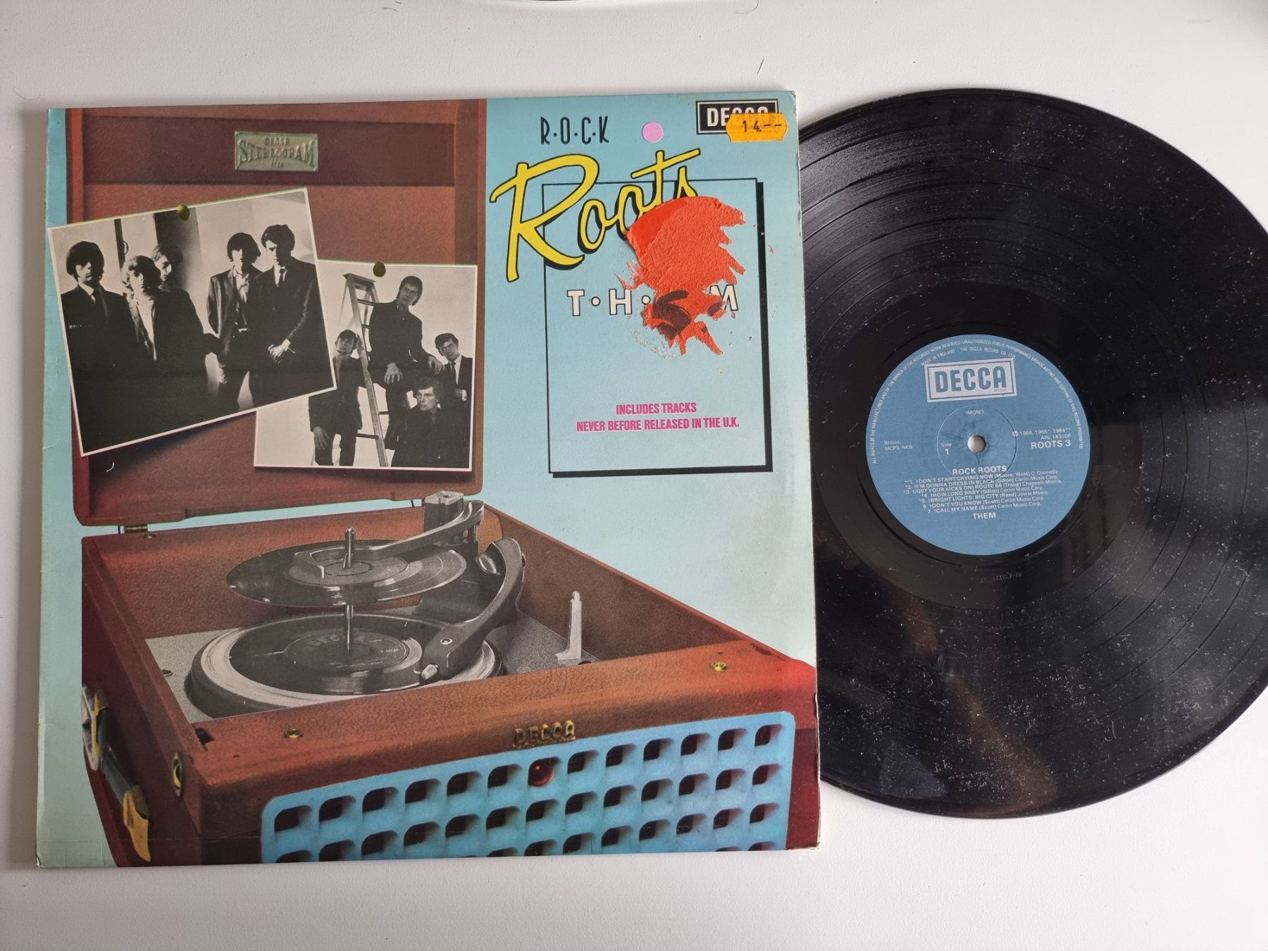 Dischi in vinile: LP Them – Rock Roots – Usato da Schaffhausen venduto da Kellerrassel