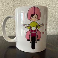 Kiara Motivationstasse - Motorradfahren (kleine Fehler)