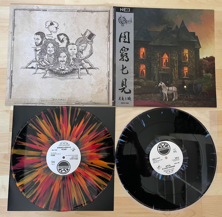 Vinyl Cover Picture Disc LP 10 Stück Schwarz Mit 26cm Loch Kastentasche