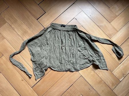 Lässiger Strandrock aus Baumwollmusselin von Zara, XS - TOP!