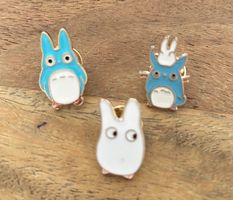 3x Pin Totoro