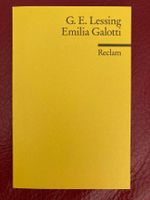 G.E.Lessing, Emilia Galotti, Reclam