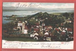 Wollerau mit Zürichsee - 1904
