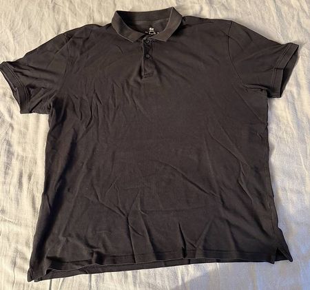 H&M Polo Shirt schwarz 