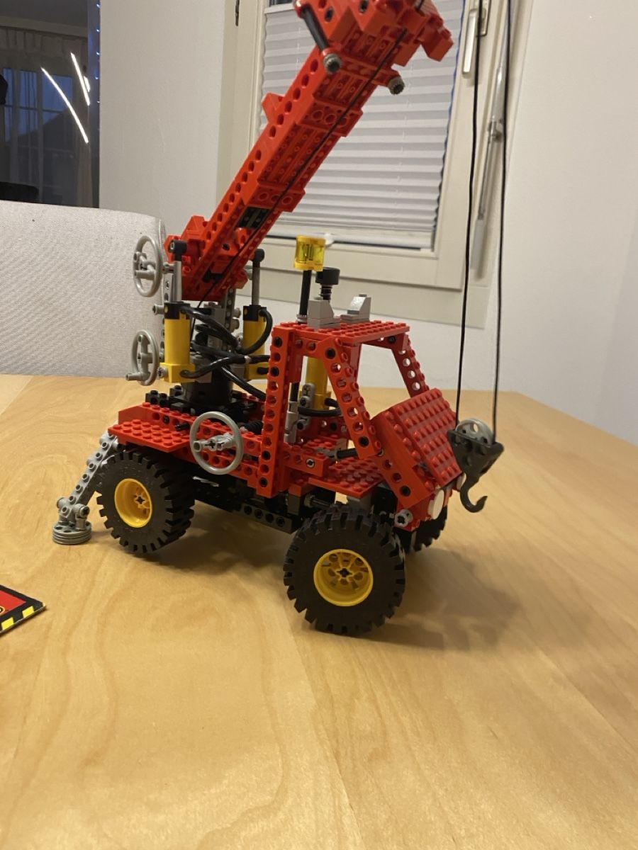 Lego Kit di costruzioni: Lego Technic 8854, Pneumatik Kranwagen – Usato da Tuggen venduto da Haribo3000 5