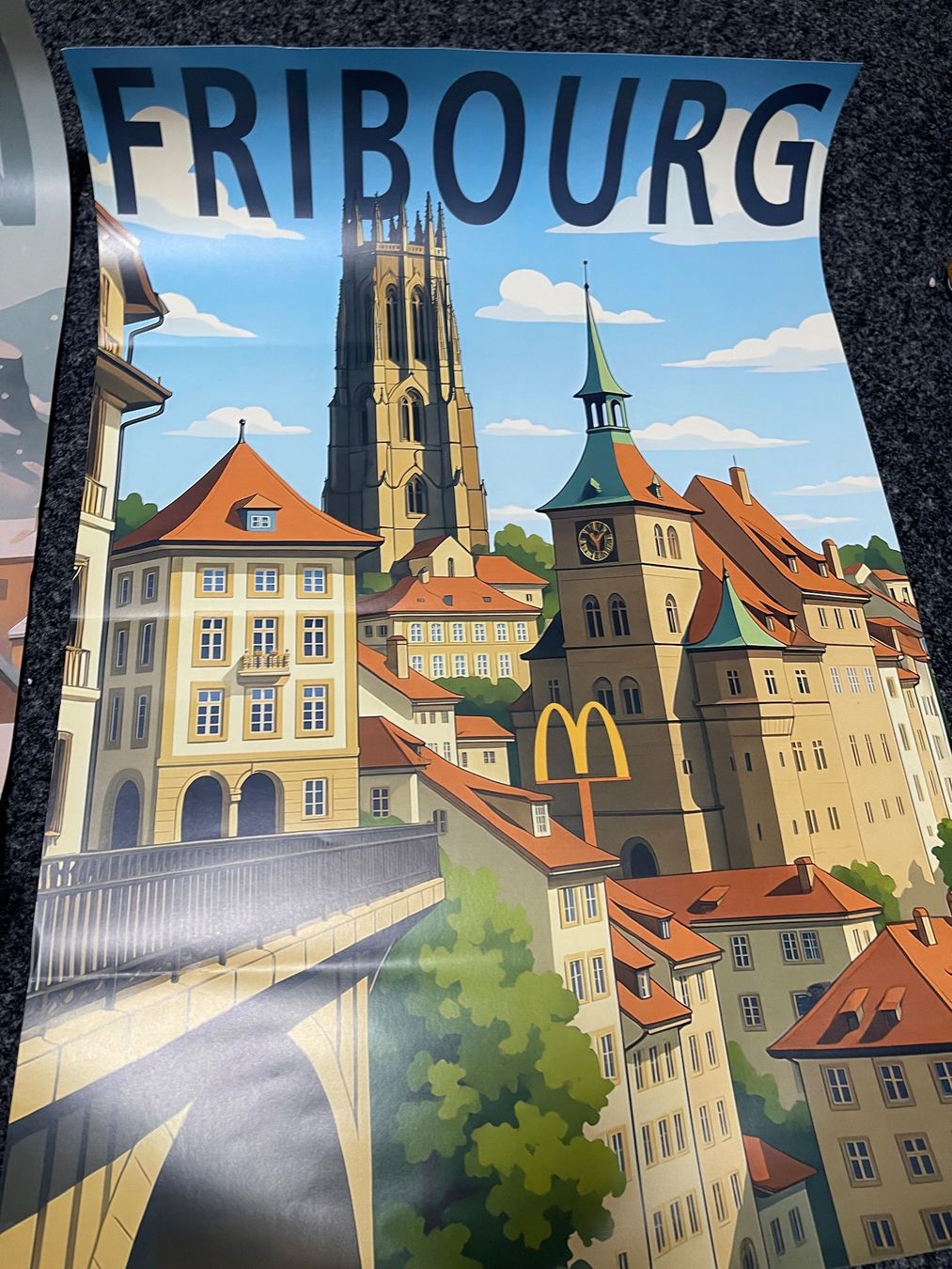 Foto & Immagini: McDonald's Poster – Usato da Kirchberg BE venduto da Matador13 3