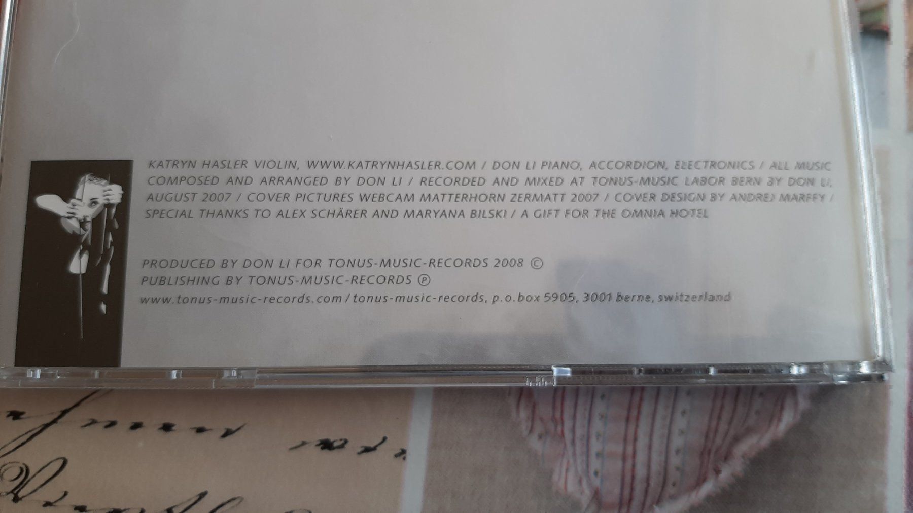 CDs: CD Katryn Hasler 11:58 Electro Expérim. – D'occasion à Pully par bro_n52j 4