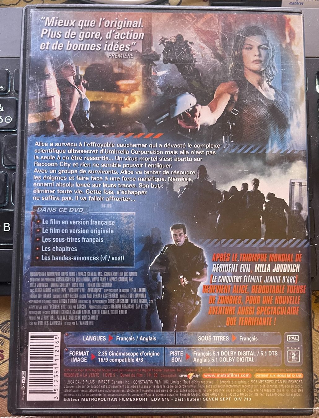 Alle DVDs: Resident Evil : Apocalypse (2004) - DVD – Gebraucht aus Semsales von __Florian__ 2