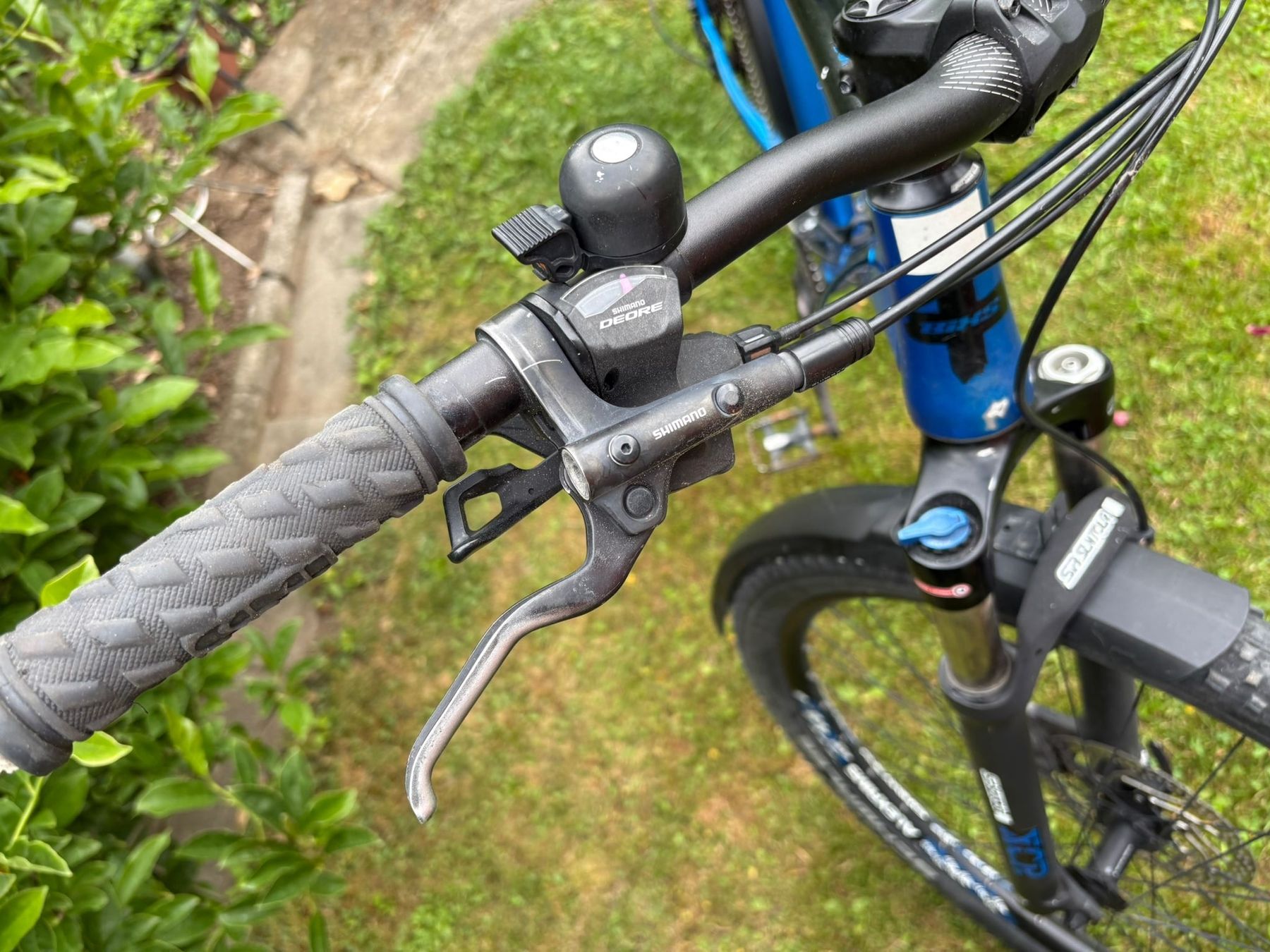 Biciclette: Velo - Mountainbike Blaue Farbe – Usato da Sursee venduto da 76 3