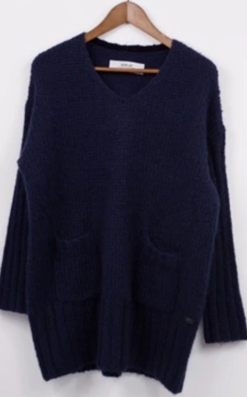 Replay Pulls & Sweat-shirts: REPLAY Damen Pullover aus Wolle Oversize Blau L – Neuf (Voir description) à Zumikon par NG_79