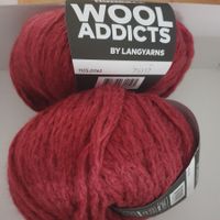 7Kn. HONESTY Lang Yarns Fb. 62-75017 weinrot