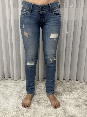 Jeans Pepe Jeans Modell Vera Slim Low Waist Grösse W29