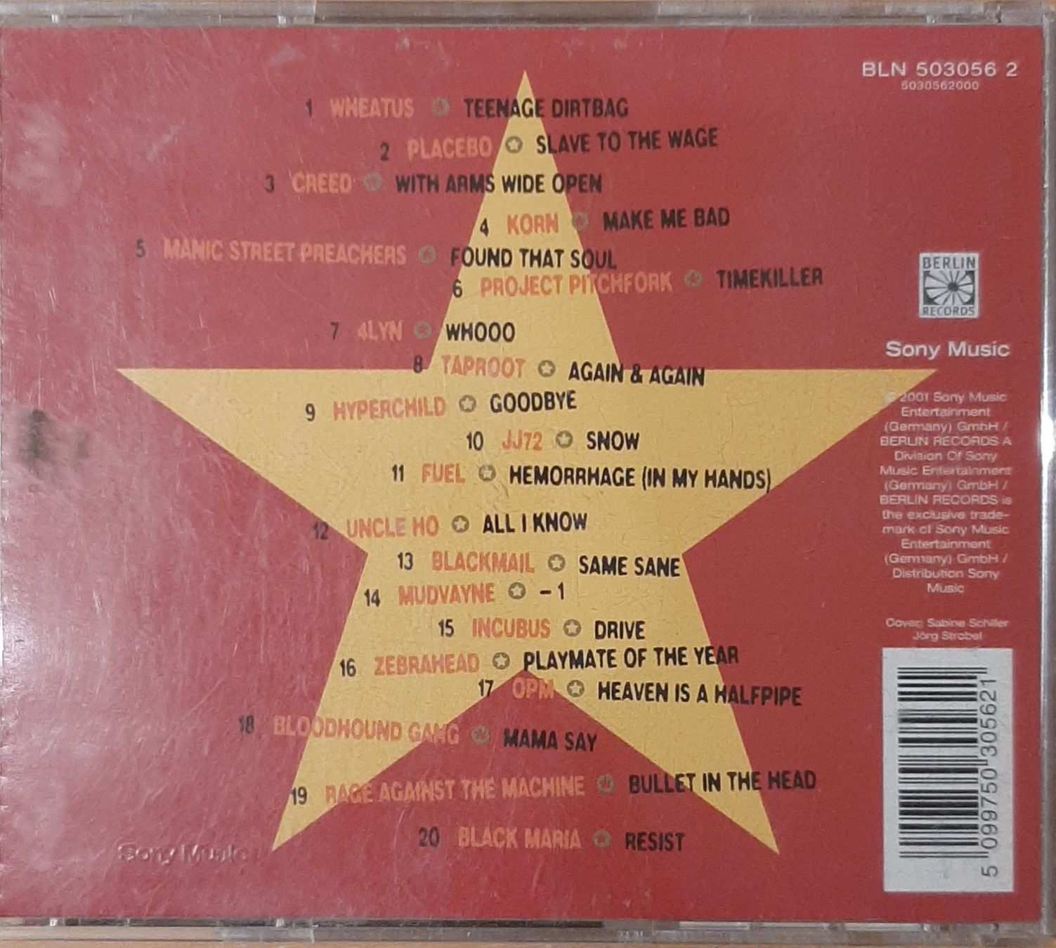 CD: No Rules - Alternative Rock Compilation, Sampler 2001 – Usato da Amriswil venduto da Celini3 1
