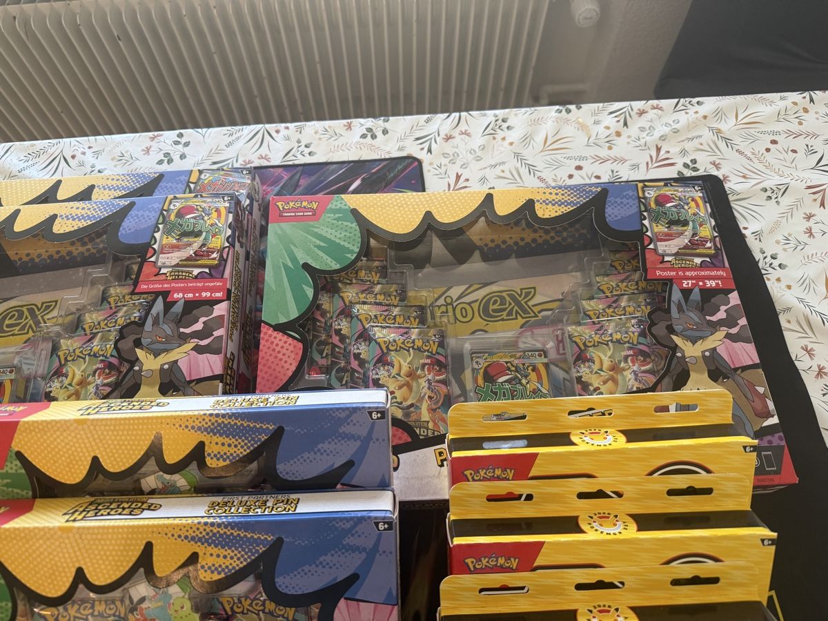 Pokémon Sammelbilder & Trading cards: Pokemon Bundle Deutsch und Englisch Heroes Mega Evolution – Neu und originalverpackt aus Sargans von XswissprimeX 2
