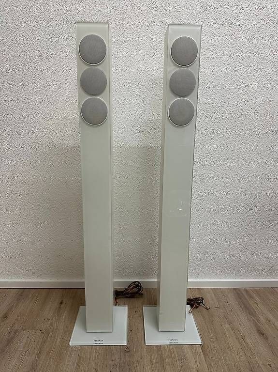 Revox Casse acustiche: Revox Column G70 Design Standlautsprecher Weiss – Usato da Obernau venduto da Arche_Noah_Brocki