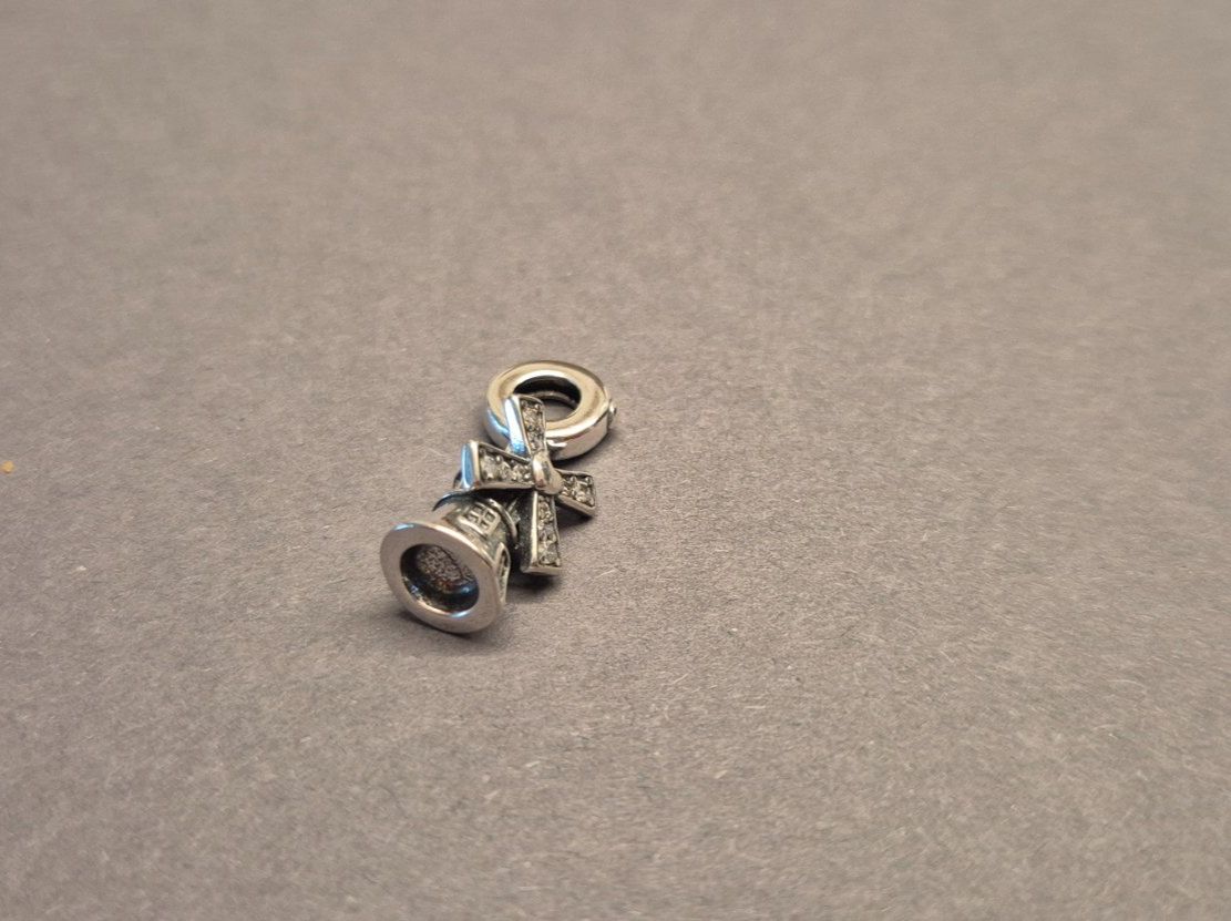 Anhänger: Silber Charm Windmühle Dännemark +Garantie – Neu (gemäss Beschreibung) aus Rotkreuz von Carbone_Bijou-Shop 4