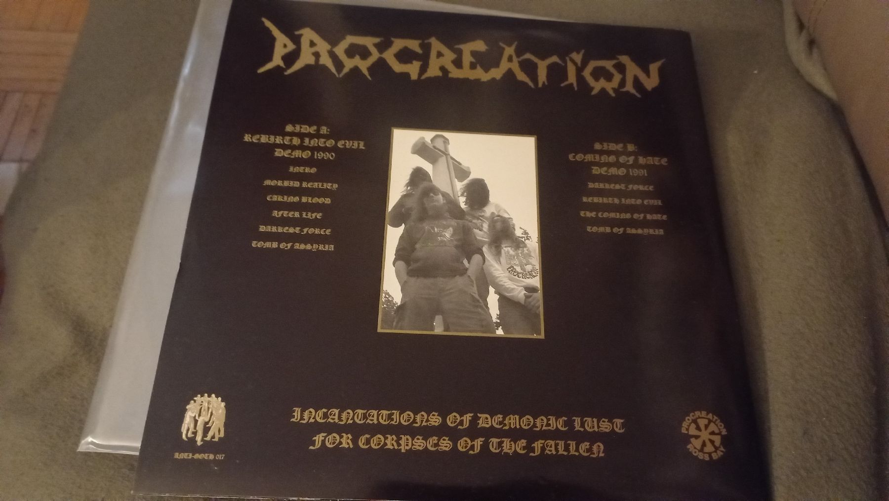Dischi in vinile: Procreation-Incantations...Vinyl LP DEATH METAL – Usato da Olten venduto da Donatello1984 1