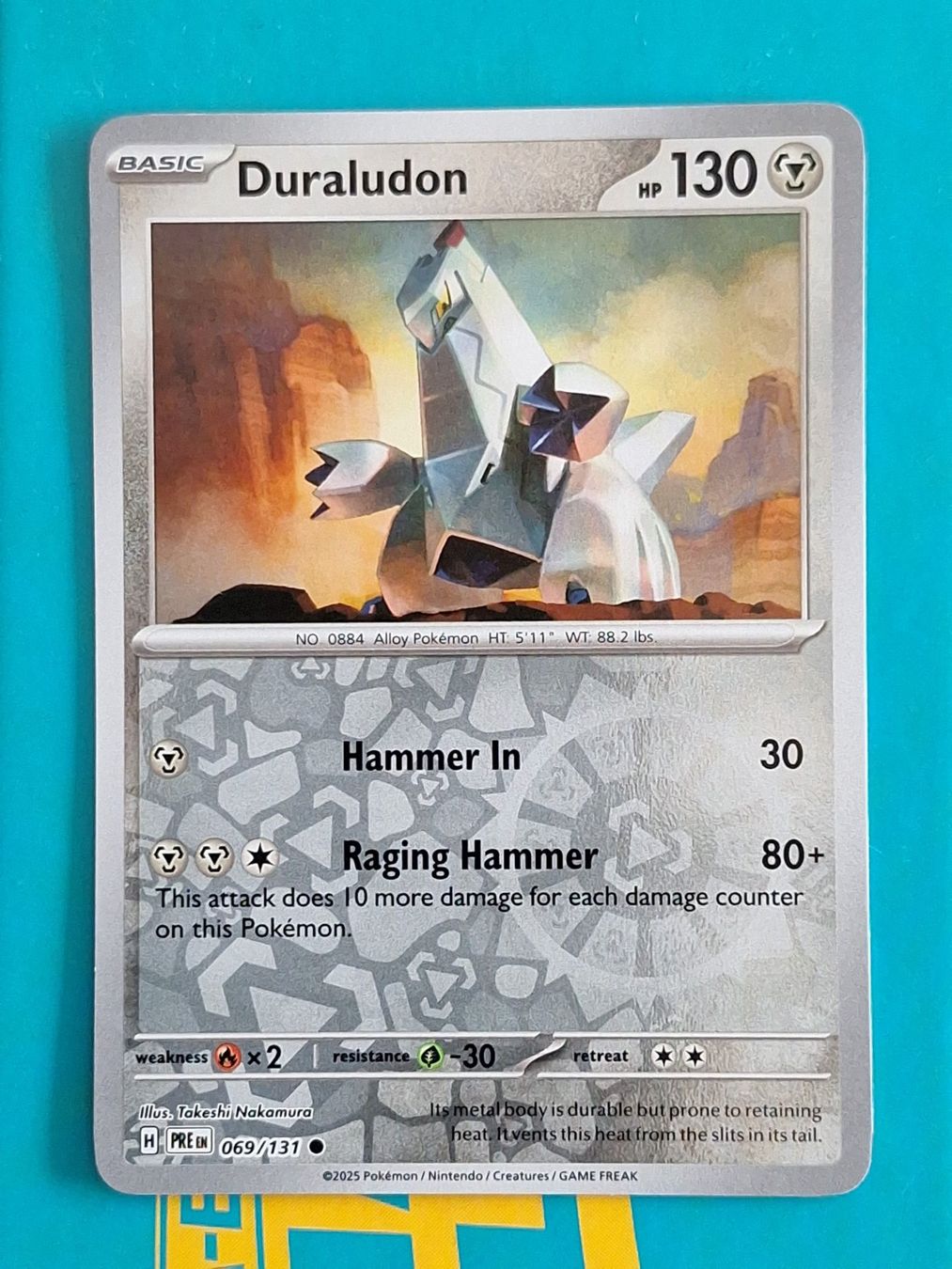 Pokémon Carte collezionabili: Duraludon - Reverse Holo - Pokemon Prismatic Evolution #1.6 – Usato da Altstätten SG venduto da GGsGameshop