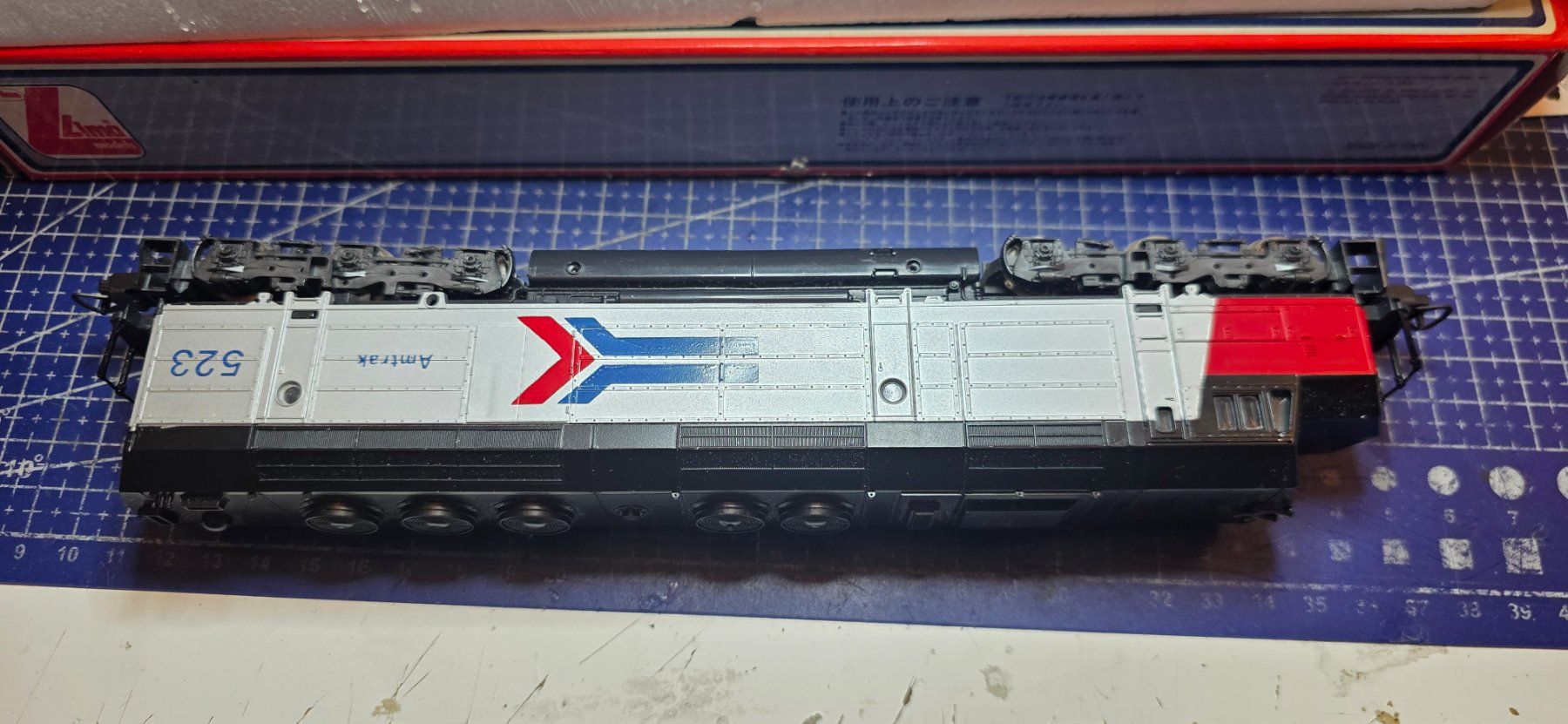 Lima Modellini di ferrovie: Lima USA Amtrak 523 HO/DC Analog – Usato da Hochfelden venduto da Danizh0 2
