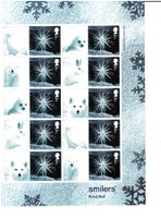 UK Eis-Tiere 1 KB 1st selbstklebend **